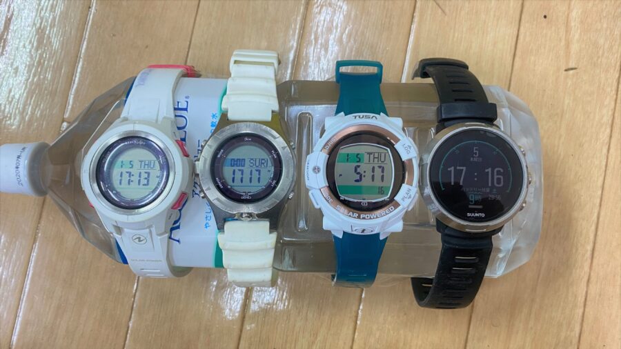 SUUNTOのスティンガーです。ダイビングでは10本程度の使用歴。他写真